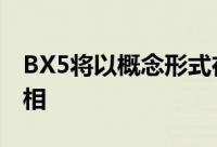 BX5将以概念形式在4月的北京车展上首次亮相