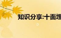 知识分享:十面埋伏讲的什么故事
