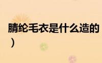 腈纶毛衣是什么造的（腈纶毛衣的成分是什么）