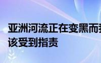 亚洲河流正在变黑而我们色彩斑斓的壁橱也应该受到指责