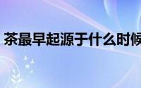 茶最早起源于什么时候（茶起源于什么时候）
