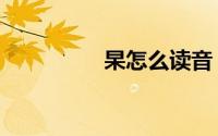杲怎么读音（杲的读音）