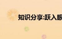 知识分享:跃入眼帘的意思是什么