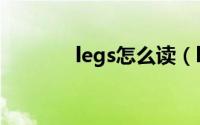 legs怎么读（legs英文解释）