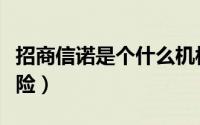 招商信诺是个什么机构（招商信诺是个什么保险）