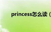princess怎么读（princess的意思）
