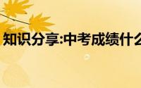 知识分享:中考成绩什么时候可以出来2020年