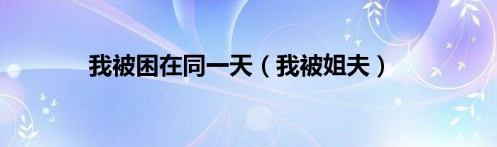 我被困在同一天（我被姐夫）