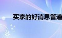 买家的好消息管道中有更多的新房屋