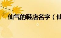 仙气的鞋店名字（仙气的鞋店名字推荐）