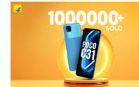 POCO C31智能手机的销量达100万台