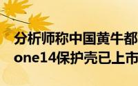 分析师称中国黄牛都看好iPhone14 盗版iPhone14保护壳已上市