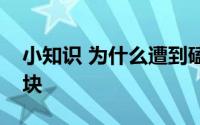 小知识 为什么遭到磕碰后皮肤上会出现乌青块