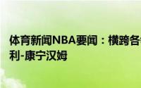 体育新闻NBA要闻：横跨各领域的人生赢家“袋鼠男孩”比利-康宁汉姆