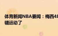 体育新闻NBA要闻：梅西4年6亿合同到期科尔-安东尼我选错运动了