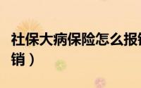 社保大病保险怎么报销（社保大病保险如何报销）