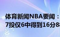 体育新闻NBA要闻：神一场鬼一场米德尔顿17投仅6中得到16分8板