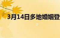 3月14日多地婚姻登记处加班你去领证吗