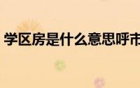 学区房是什么意思呼市（学区房是什么意思）