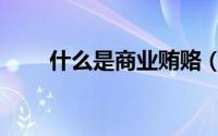 什么是商业贿赂（什么是商业秘密）