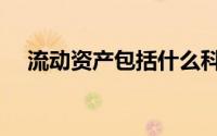 流动资产包括什么科目（流动资产包括）