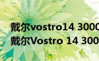 戴尔vostro14 3000配置（高品质入门商务 戴尔Vostro 14 3000评测）