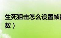 生死狙击怎么设置帧数（生死狙击怎么设置帧数）