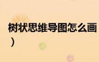 树状思维导图怎么画（树状思维导图怎样绘制）
