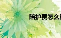 陪护费怎么算（陪护费）