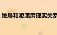 姚晨和凌潇肃现实关系（姚晨和凌潇肃离婚）