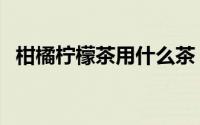 柑橘柠檬茶用什么茶（柑橘柠檬茶的做法）