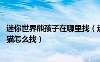 迷你世界熊孩子在哪里找（迷你世界熊猫在哪里 迷你世界熊猫怎么找）