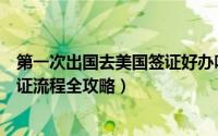 第一次出国去美国签证好办吗（第一次自己办理美国个人签证流程全攻略）