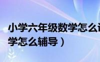 小学六年级数学怎么讲评作业（小学六年级数学怎么辅导）