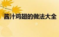 酱汁鸡翅的做法大全（酱汁鸡翅的做法 哦）