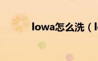 lowa怎么洗（lowa 如何保养）