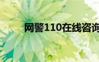 网警110在线咨询平台（网警110）