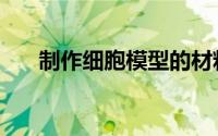 制作细胞模型的材料（制作细胞模型）