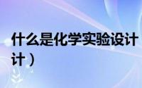 什么是化学实验设计（教学型化学实验室的设计）