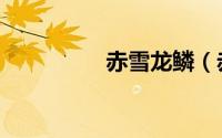 赤雪龙鳞（赤雪怎么得）