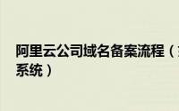 阿里云公司域名备案流程（如何使用阿里云ICP代备案管理系统）