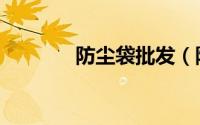 防尘袋批发（防尘袋怎么用）