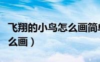 飞翔的小鸟怎么画简单又好看（飞翔的小鸟怎么画）