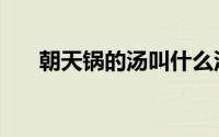 朝天锅的汤叫什么汤（朝天锅的做法）