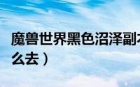 魔兽世界黑色沼泽副本（魔兽世界黑色沼泽怎么去）