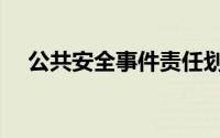 公共安全事件责任划分（公共安全事件）