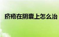 疥疮在阴囊上怎么治（阴囊疥疮怎么治疗）