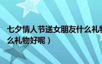 七夕情人节送女朋友什么礼物实用（七夕 情人节送女朋友什么礼物好呢）