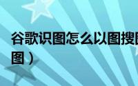 谷歌识图怎么以图搜图（如何使用谷歌以图搜图）