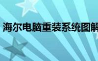 海尔电脑重装系统图解（海尔电脑重装系统）